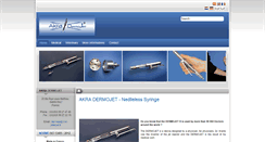 Desktop Screenshot of dermojet.com
